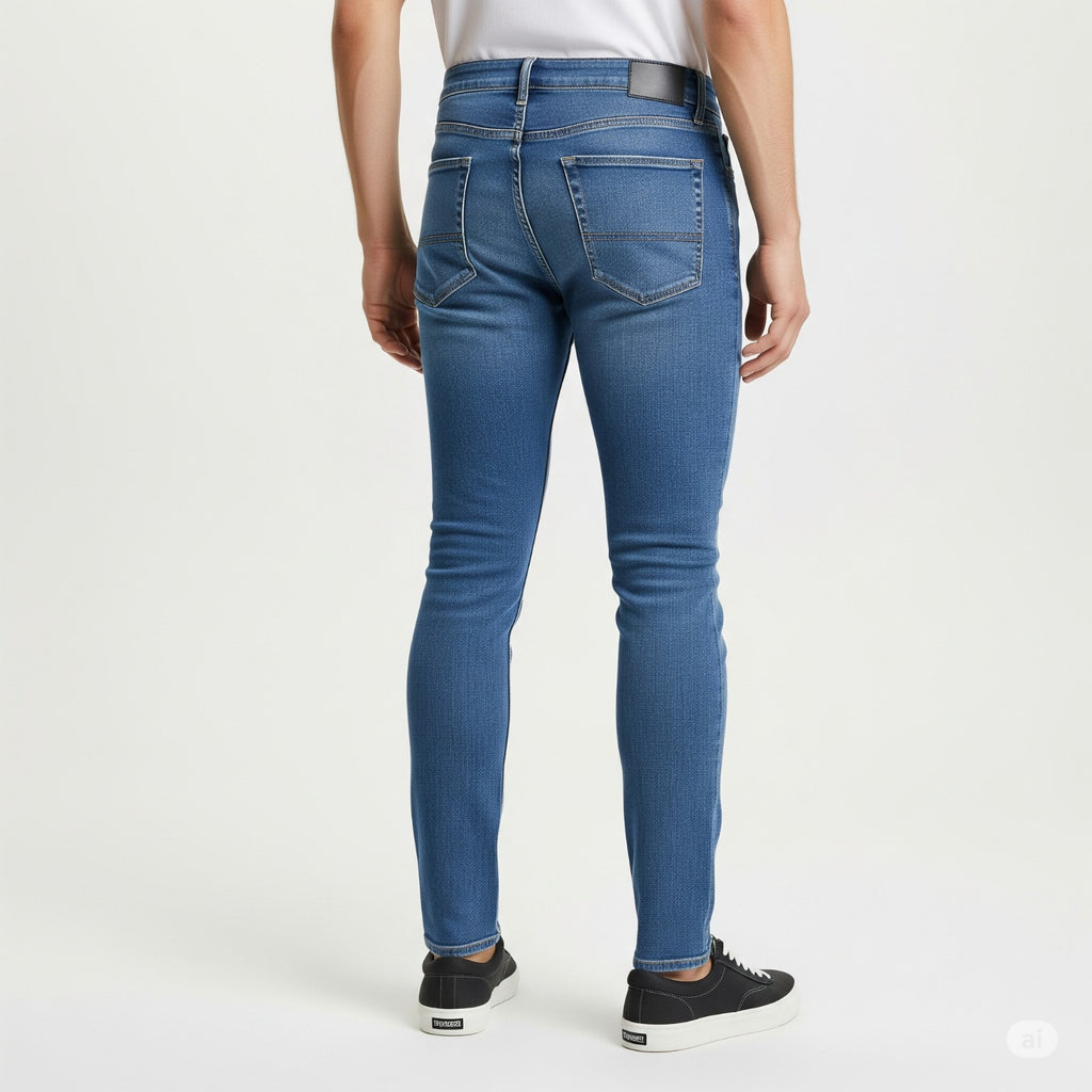Jeans Skinny para Hombre | Ajuste Moderno y Elástico